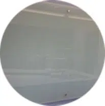 Custom-made glass pendant light fixture with modern and elegant design.