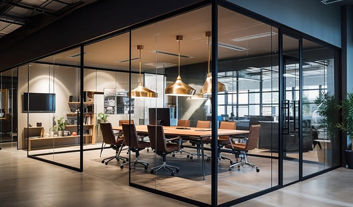 13 Ways To Create the Illusion of Space With Glass Walls